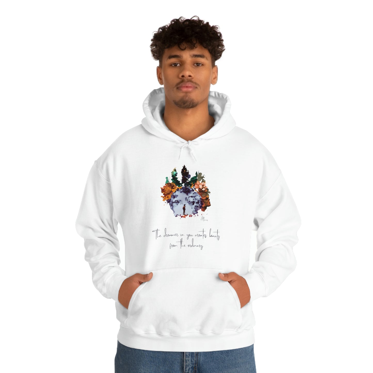 "The dreamer in you" unisex heavy blend hoodie