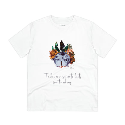 Eco-friendly unisex tee: "The dreamer in you'", organic fashion choice