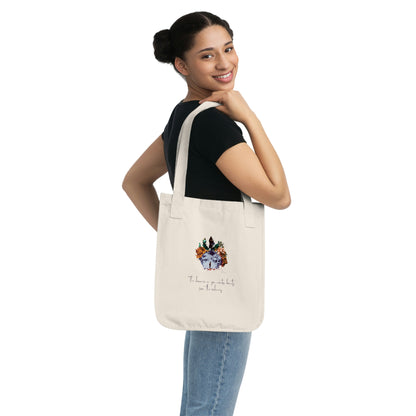 Eco-friendly tote bag: 'The dreamer in you', 100% organic canvas