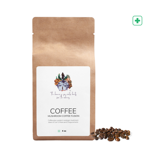 "The dreamer in you" mushroom coffee fusion, 4oz