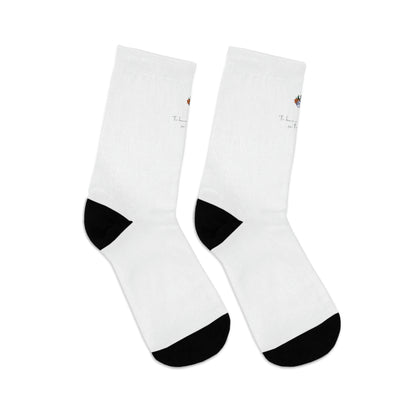"The dreamer in you" recycled poly socks: sustainable and comfortable
