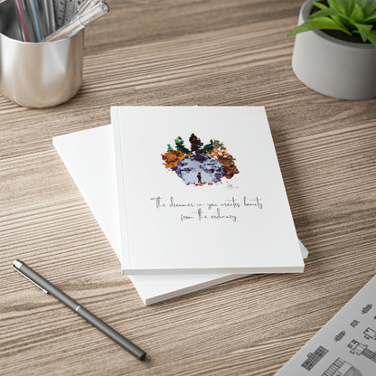 "The dreamer in you" A5 softcover notebook