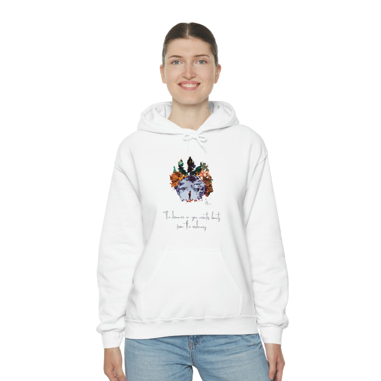 "The dreamer in you" unisex heavy blend hoodie
