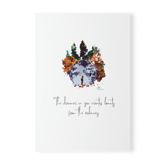 "The dreamer in you" A5 softcover notebook
