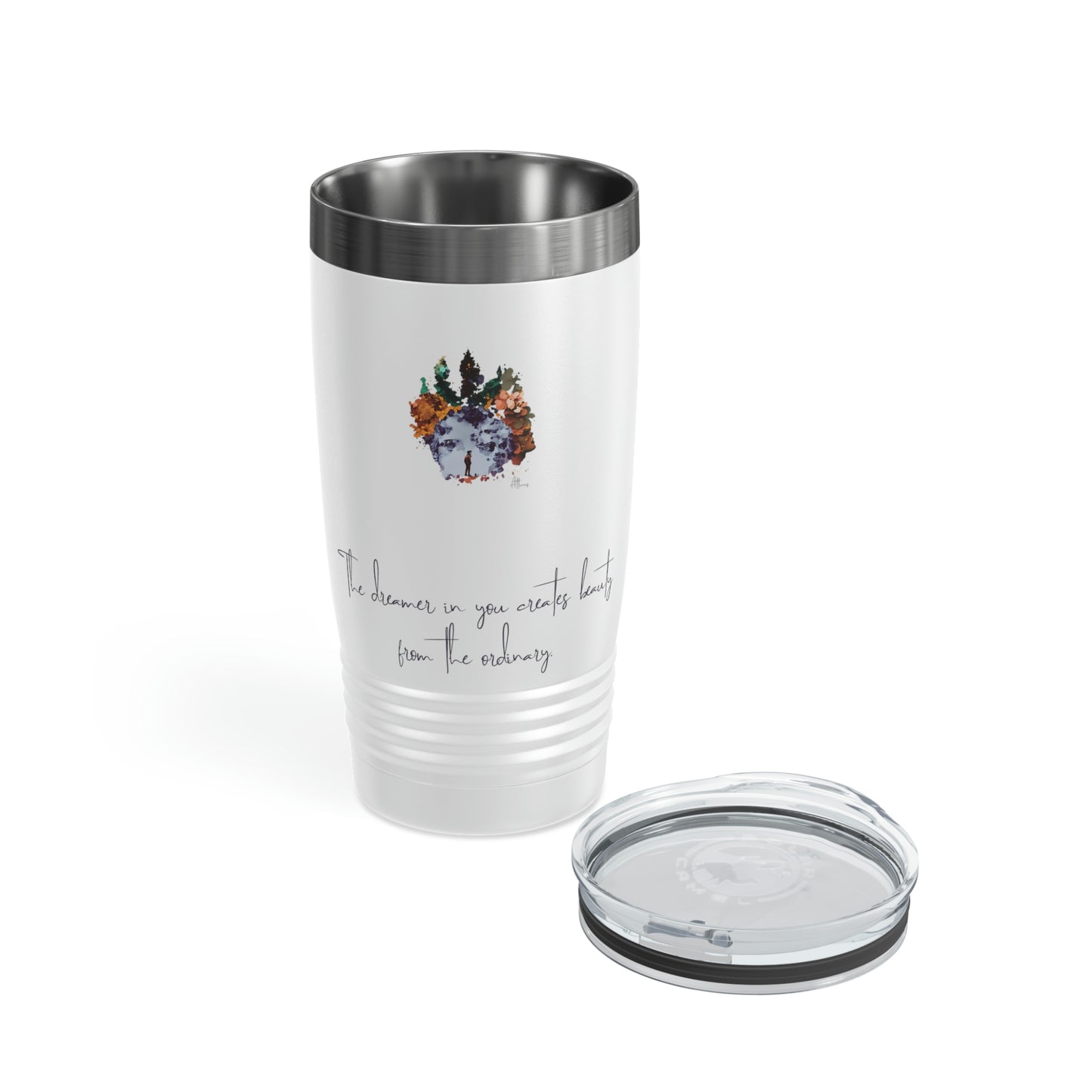 "The Dreamer in You", 20oz Insulated Ringneck Tumbler