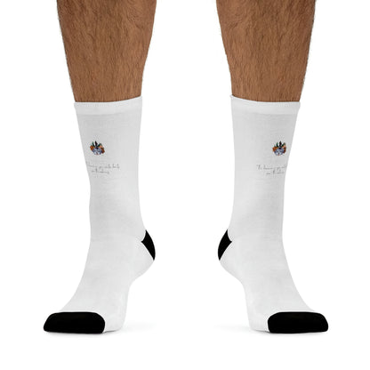 "The dreamer in you" recycled poly socks: sustainable and comfortable