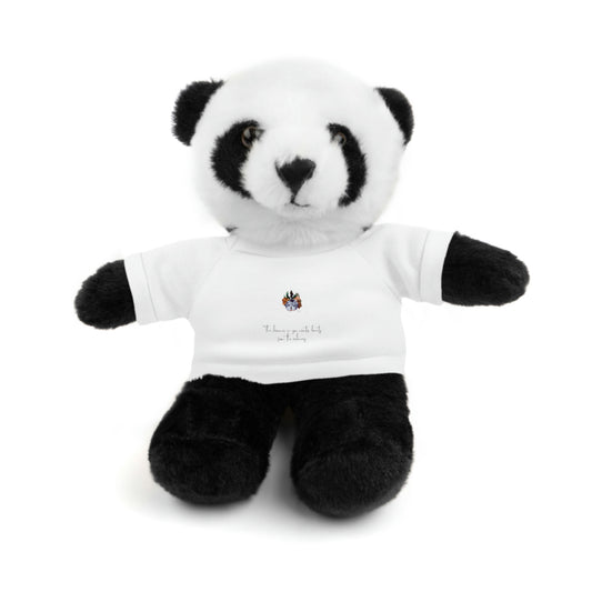 Stuffed baby animals with "The dreamer in you" tee
