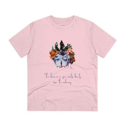 Eco-friendly unisex tee: "The dreamer in you'", organic fashion choice