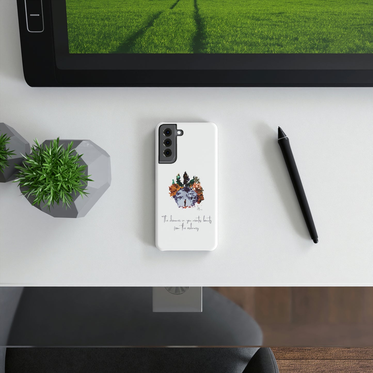 Slim snap case for Samsung Galaxy  - "The dreamer in you"