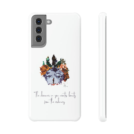 Slim snap case for Samsung Galaxy  - "The dreamer in you"