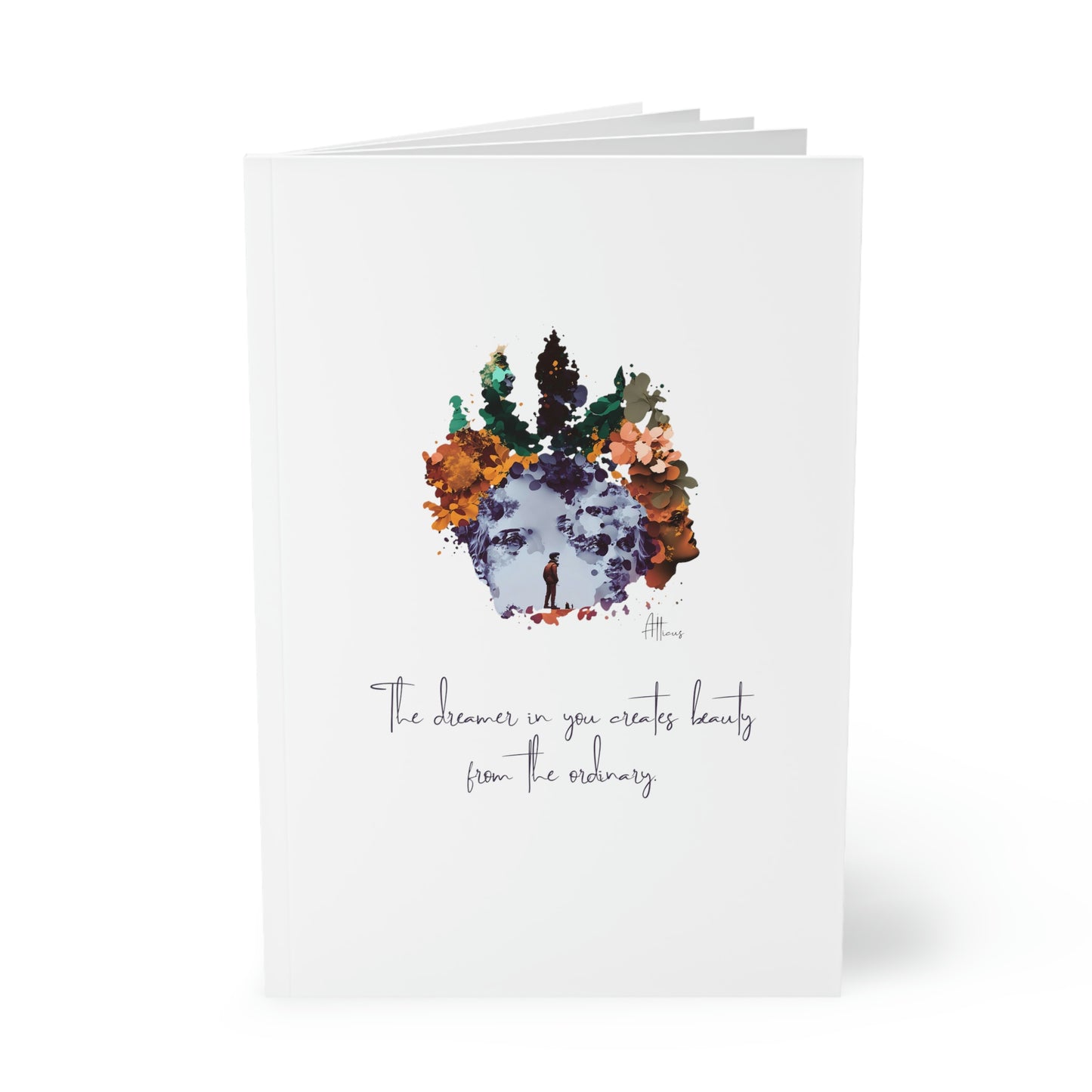 "The dreamer in you" A5 softcover notebook